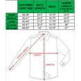 thumbnail image 5 of Men's Long Sleeve Slim-Fit Solid Dress Shirts (S-3XL), 5 of 9