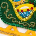 thumbnail image 4 of Bucilla Felt Applique DIY Christmas Ornament Kit, Santa's Grand Sleigh, Set of 4, 4 of 8