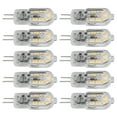 thumbnail image 3 of Dioche LED Bulb, 10Pcs 12LED 1.2W Ceiling Lamp Bulb, For Wall Light Ceiling Lamp Chandeliers Desk Lamps, 3 of 8