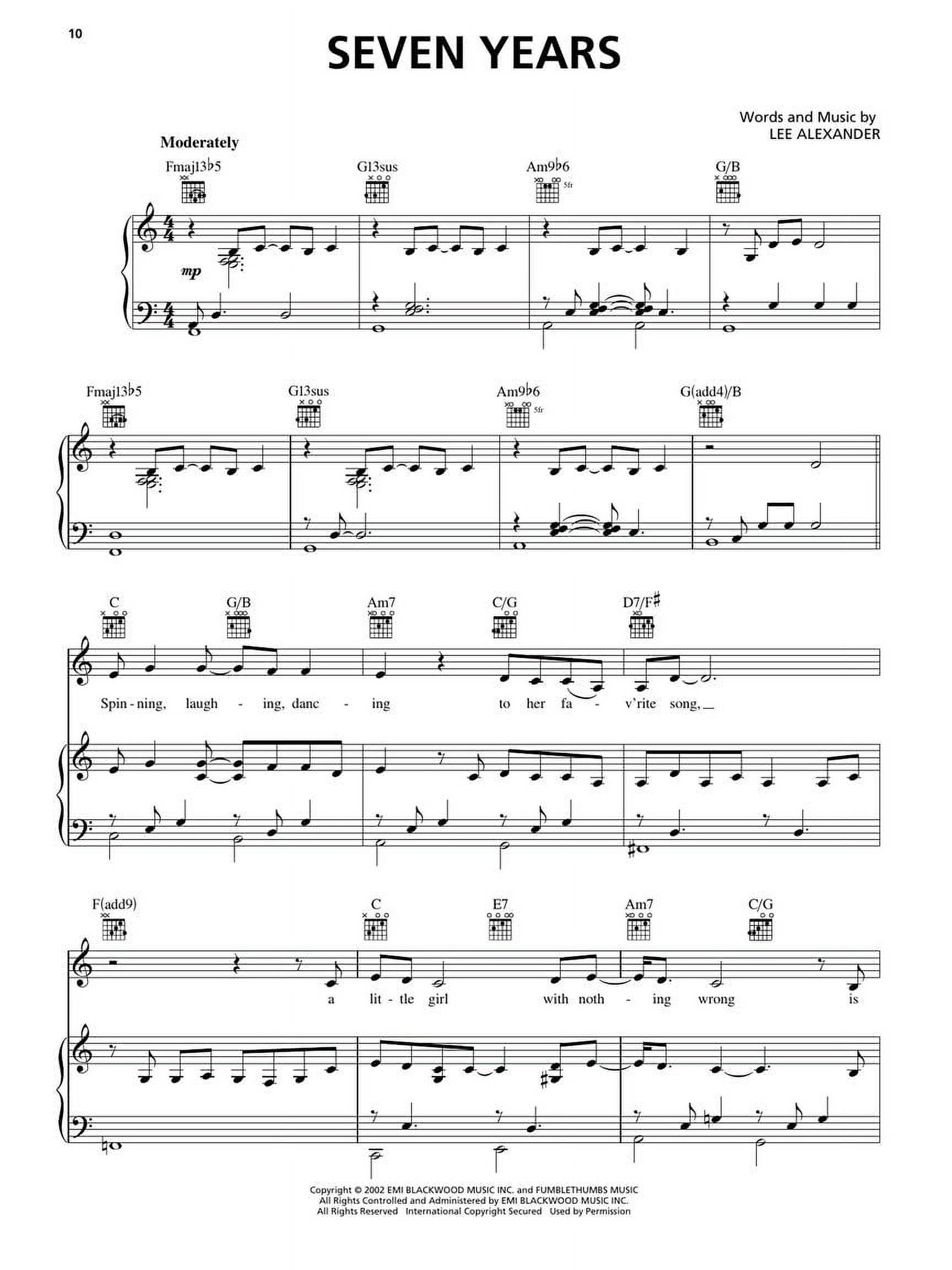 Hal Leonard Norah Jones - Come Away with Me Piano, Vocal, Guitar Songbook