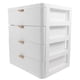 thumbnail image 4 of 1 caja de almacenamiento de mesa con cajón, organizador de maquillaje (blanca), 4 of 7