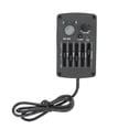 thumbnail image 2 of Amplificador De Altavoz Ecualizador De 5 Bandas Ecualizador De Guitarra El Bajo Recibe Vibración Para Amantes De La Música De Guitarra ANGGREK Acoustic Guitar Equalizer, 2 of 8