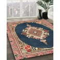 thumbnail image 3 of Ahgly Company Machine Washable Indoor Rectangle Traditional Light Copper Gold Area Rugs, 8' x 10', 3 of 7