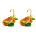 thumbnail image 4 of maskred Plastic Developmental Benefits Of Pretend Role Play Dishwasher Toy Gift Changing Kitchen Sink Toys Orange 2Set, 4 of 6