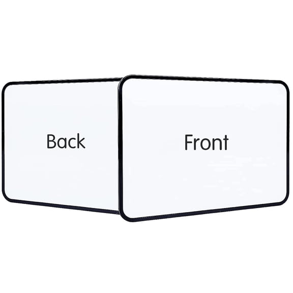 Bexikou Dry Erase Whiteboard, A4 Double Sided White Board, Portable Personal Handheld Whiteboard for Home, Office Use