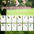 thumbnail image 4 of SMKE 2026 Bird Watercolor Desktop Calendar,Monthly Home Office Planning Organizer,Wooden Stand Hassle-Free Desk Decor,Nature-Inspired Aesthetic Productivity Tool,Space-Saving Small Desk Calendar, 4 of 9