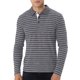 thumbnail image 1 of Suéter de golf de gama alta a rayas de manga larga con solapa de estilo nuevo de otoño/invierno Pompotops oipoqjl27445, 1 of 7