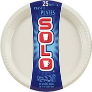 Solo 10 Inch Plate White
