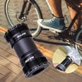 thumbnail image 4 of BICICLE BAPER TE EJE PIEZAS PIEZAS RODAMIENTO ROGENCIA COMPRADA REPARACIÓN SELLADO 24 MM Diámetro Interno de Aleación BB Negro para te SHELL Baoblaze Soporte inferior de bicicletas, 4 of 8