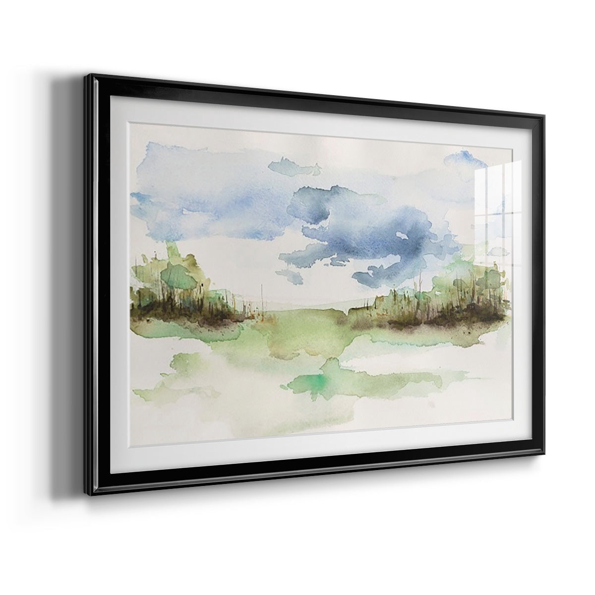 Brush Thickets I Premium Framed Print - Ready to Hang