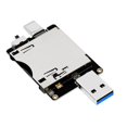 thumbnail image 2 of Ph86a Cf Tipo C Dual Cfe Usb3.1 N 2 Tipo C Adaptador 10gbps Para 2tb, 2 of 5