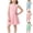 Blue, variant on Rvasteizo Girls Classic Dress Solid Color Round Neck Sleeveless Casual Dress for 2-8 Years