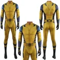 thumbnail image 1 of Disfraz de superhéroe para hombre y mujer, disfraz de Deadpool, Wolverine, para adultos y niños, para Halloween, fiesta, Zentai, 1 of 3