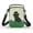 Turtles, variant on HELLHERO Women Messenger Bag for Unisex Travel Daily Use Vibrant Jellyfish in Ocean Shoulder Bags Leakproof