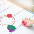 thumbnail image 3 of Worgeous 1 Set Plastic Ice Hockey Pusher Table Ice Hockey Game Pusher Ice Hockey Pucks Ice Hockey Replacements, 3 of 8