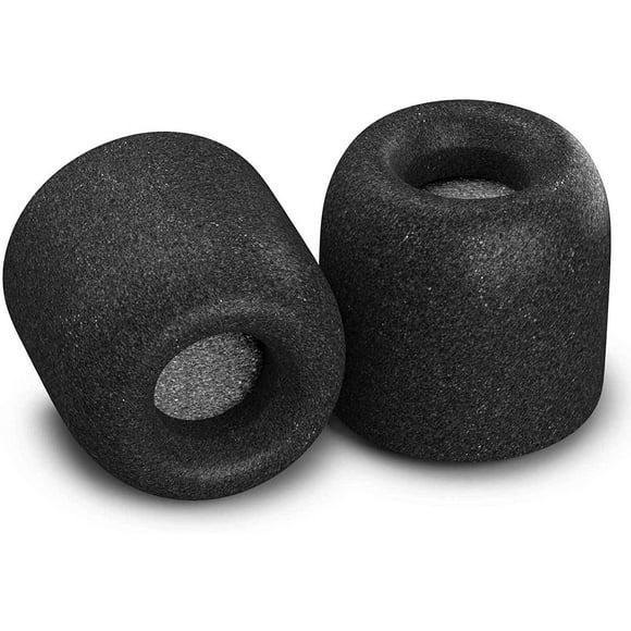 Comply TX-200 BLK MED 3-PR Premium Replacement Foam Earphone Earbud Tips - Isolation Plus Tx-200 (Black, 3 Pairs,