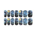 thumbnail image 1 of EeaseMX Lámina de envolturas para uñas con diseño de cielo estrellado misterioso y nocturno, 1 of 7