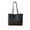 Black, variant on Genuine Leather Tote Bag, Shoulder Bags for Women, Top Handle Handbags, Large Purse for Work Travel Shopping