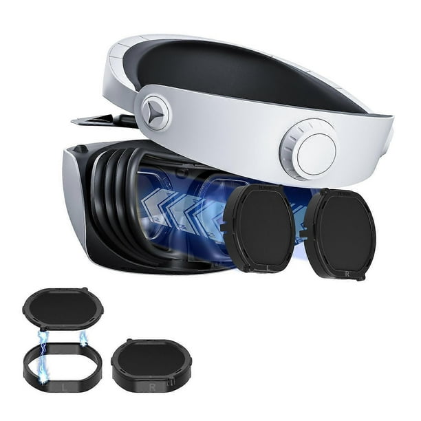 f6e DEVASO Anti-Scratch Lens Cover Compatible with PS VR2 Headset V2D Lightweight Lens Protector