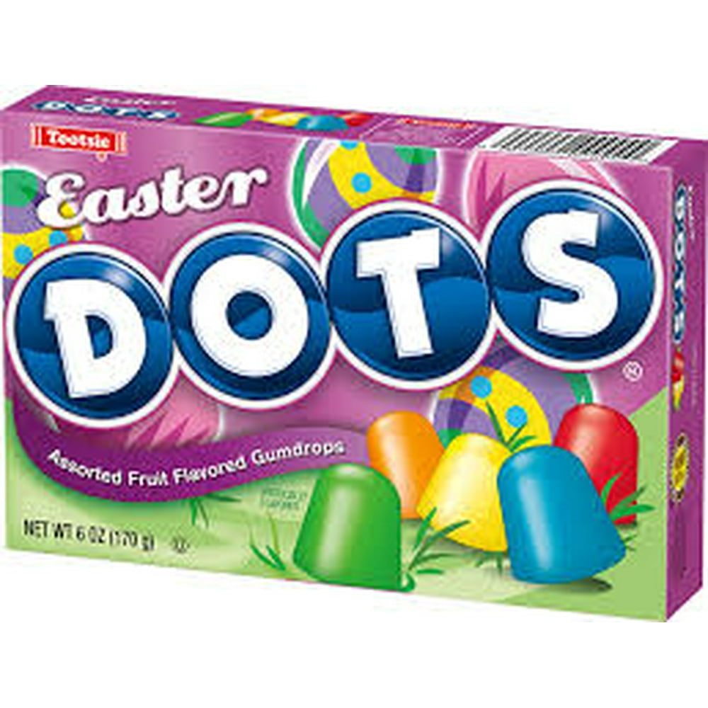 Tootsie, Dots, Easter Assorted Fruit Gumdrops (Pack of 36) - Walmart ...