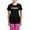With Pink Pant, variant on CafePress - Polirish Women's Dark Pajamas - Women's Short Sleeve Print T-Shirt and Pants Dark Cotton Pajama Set