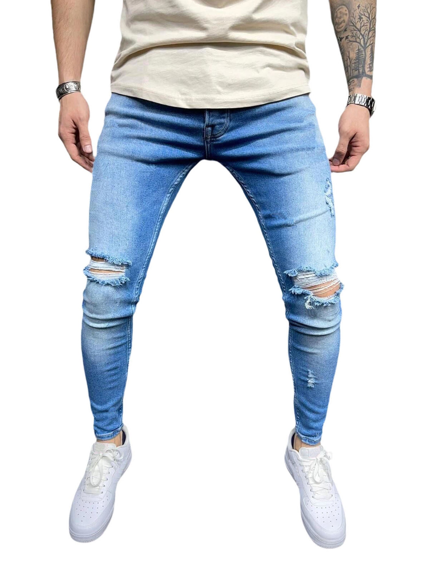 ripped jeans for fat guys - OFF-61% >Free Delivery