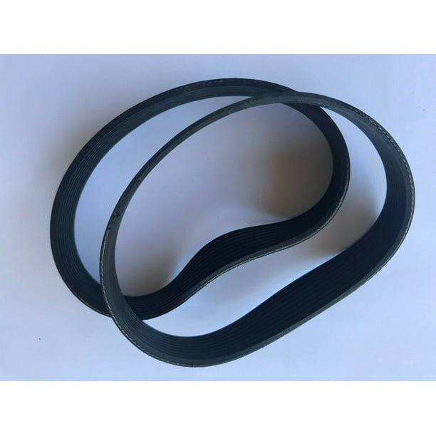 (2) BOSTITCH AIR COMPRESSOR DRIVE BELTS PJ 373 AB9075316 CAP2000POF