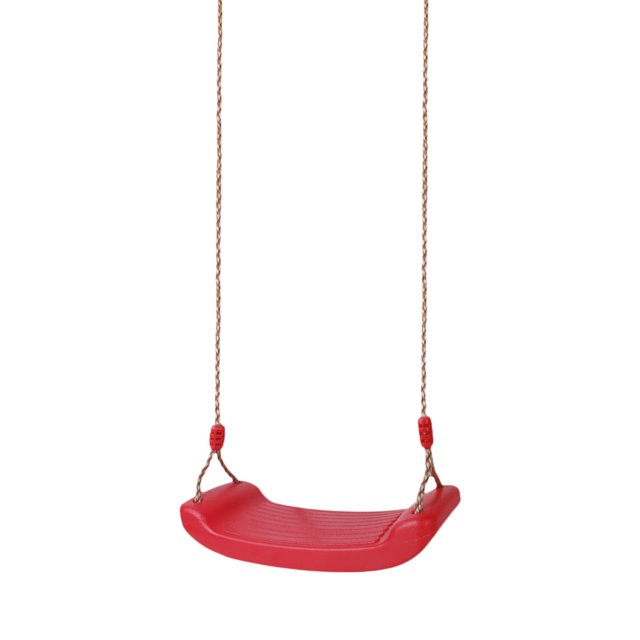 Gimnasios y Columpios Asientos Al Aire Libre Columpio com Cuerda de Color Roja Sunnimix Asiento de columpio para juegos al aire libre