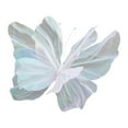 thumbnail image 4 of GUOOL Artificial Butterfly Decoration Crafts DIY Photo Props for Wedding Home Wall White, 4 of 9