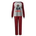 thumbnail image 2 of Uaswgudfs Women's Christmas Pajama Set, Elf Squad Family Plaid Long Sleeve Top & Pants, Family Matching Loungewear Sleepwear for Mom - Walmart Popular Festive Pajamas, 2 of 5