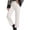 White, variant on QURATI Women's High Waisted Wide Leg Jeans Baggy Loose Trendy Denim Pants Cotton Stretchy Trousers with Pockets Womens Bottoms Black L
