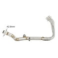 thumbnail image 3 of For Honda CBR250RR 2017-2024 Modified Escape Motorcycle Exhaust Muffler Header Link Pipe 51mm, 3 of 7