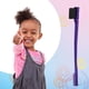 thumbnail image 3 of 3 Pcs Slick Back Hair Brush Set Bristle Hair Brush Edge Control Brush Teasing Comb for Women Baby Kids' Black Hair (Purple), 3 of 5