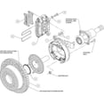 thumbnail image 3 of Wilwood Dynapro Low-Profile 11.00in P-Brake Kit - Red Chevy 12 Bolt 2.75in Off w/ C-Clips, 3 of 3