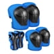 thumbnail image 4 of Conjunto de equipo para niños, protección múltiple, seguridad para muñecas, rodillas y manos, protector ajustable para Azul, 4 of 9