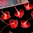 thumbnail image 3 of ZZwxWA Holiday Gift Finder Mother's Day Multicolor Love Heart 10 LED Decorative String Lights, 3 of 3