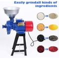 thumbnail image 5 of EAYSG Electric Grain Mill Grinder Corn Grinder,3000W 110V Commercial Electric Corn Grinder with Funnel,Wheat Grain Grinder Mill Powder Machine,Suitable for Grains,Corn,Feed,Spices,Rice, 5 of 7