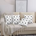 thumbnail image 7 of Throw Pillow Covers, Math algorithm Print Soft Square Pillow Cases with Invisible Zipper for Couch Bed Sofa, Farmhouse Fall Home Decor 20"x20", 7 of 7