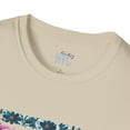 thumbnail image 4 of Botanical Elegance Tee - Floral Artistry - Unisex Softstyle T-Shirt, 4 of 11