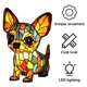 thumbnail image 5 of Animal Art Night Light Table Lamp Series Lámparas Mesa Decorativa La Lámpara (15 Cm), 5 of 9