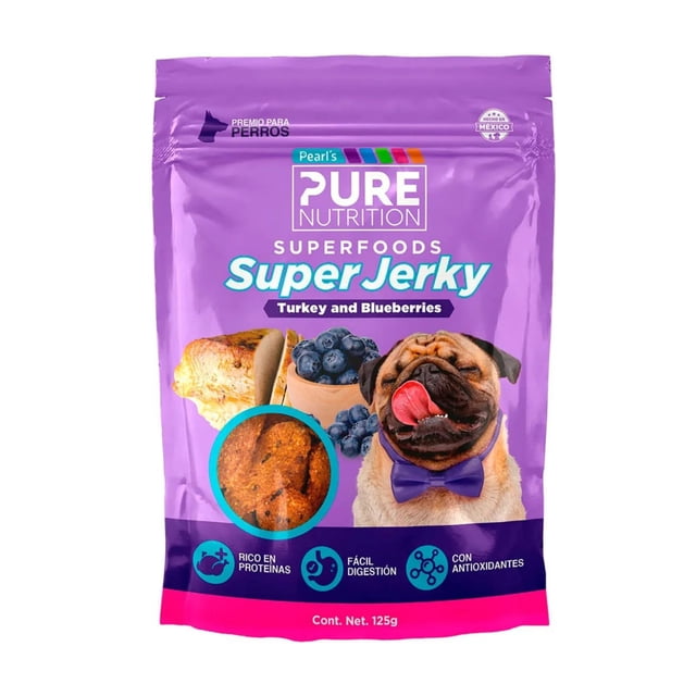 Premios Pearl's Pure Nutrition SF SJ Turkey And Blueberries125 g