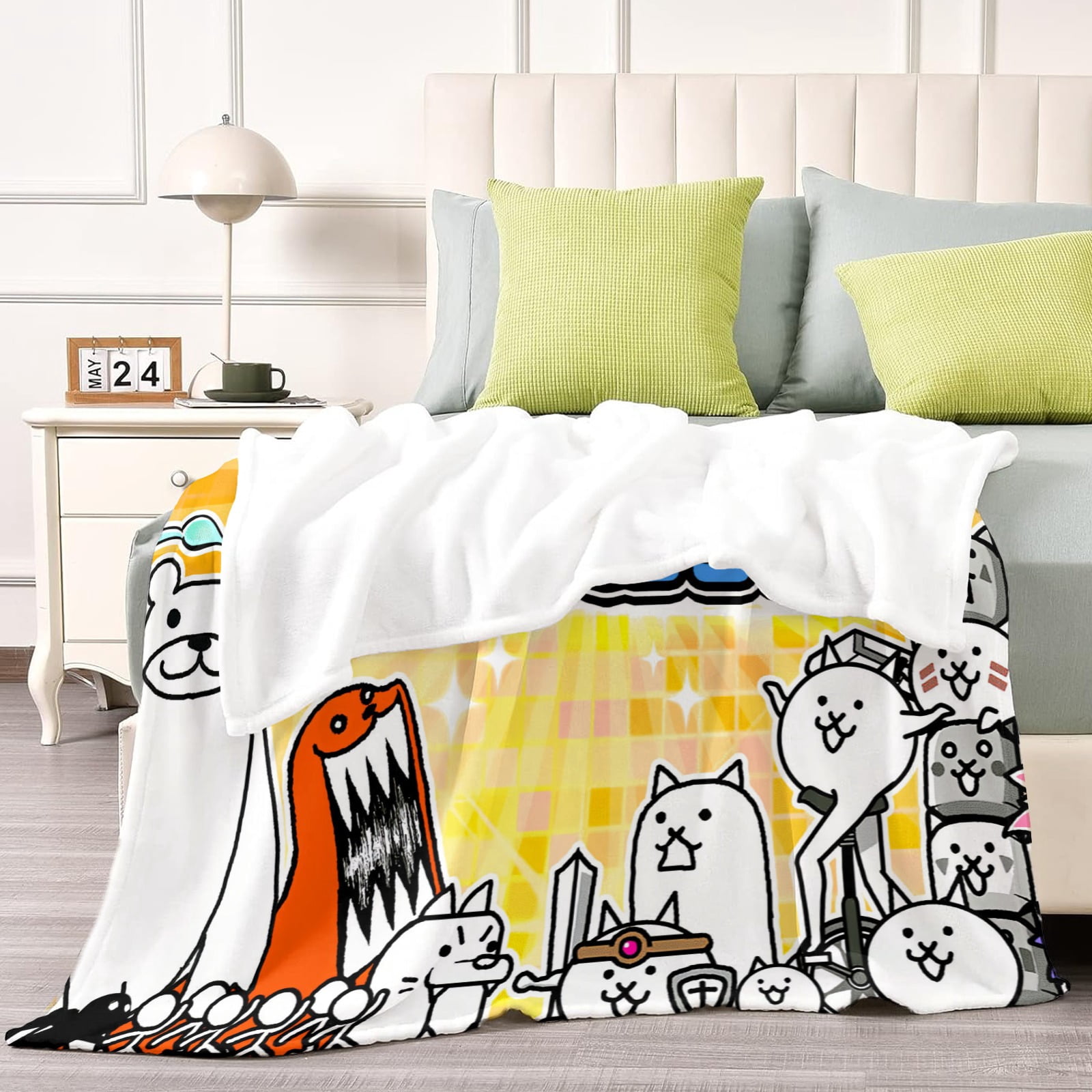 the battle cats Throw Blanket Gifts for Fans Lover Girls Boys Women Present Hoodie Him Bed 30"x40"