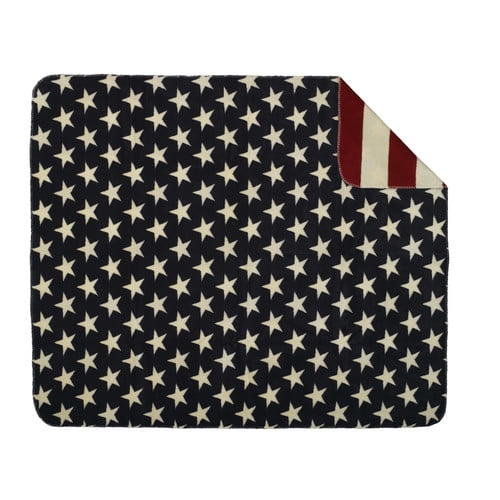 Denali Throws Stars and Stripes DoubleSided Throw