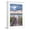 White Frame, variant on Art.com Wildwood, New Jersey - Beach Boardwalk Scene Art Print by Lantern Press, Black Frame Wall Art, 17" x 23"