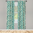 thumbnail image 3 of Ambesonne Penguin Curtains, Cartoon Artic Pole Birds, Pair of 28"x63", Multicolor, 3 of 5