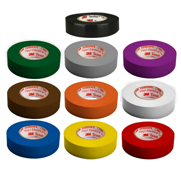 3M Temflex General-Purpose Vinyl Electrical Tape (1700 3M Temflex General-Purpose Vinyl Electrical Tape (1700
