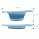 thumbnail image 3 of Baño de asiento Plegable Soledad para inodoro fácil de Limpiar con agujero Colgante, 3 of 10