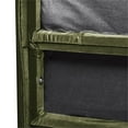 thumbnail image 5 of Maklaine Contemporary Tufted Wingback Queen Bed in Olive Green, 5 of 20