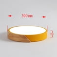 thumbnail image 2 of leyfeng AC220-240V 24W LED Lámpara circular redonda Luz de techo para pasillo Escalera Pasillo Balcón Living, 2 of 8