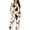 Khaki#1, variant on Juesizh Pajamas for Women Set Plus Size Halloween Print Loungewear Casual Comfy Short Sleeve Capris Pajamas, S-3XL